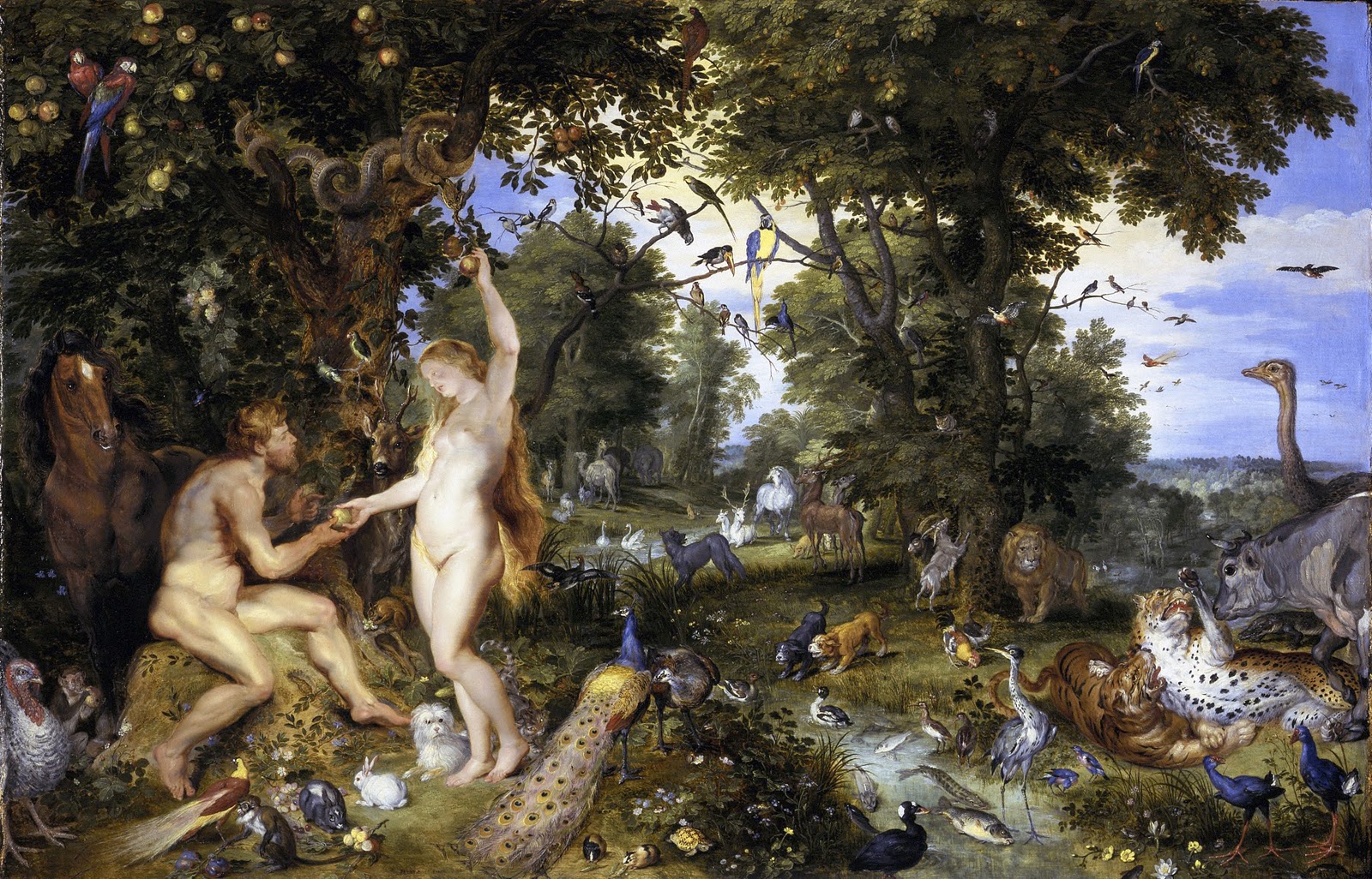 Rubens Adam and Eve