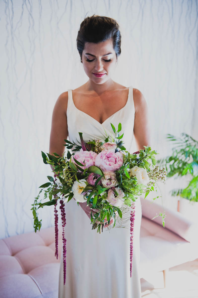 Beautiful Bohemian Bridal Bouquet